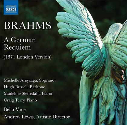 Andrew Lewis, Bella Voce, Johannes Brahms (1833-1897) & Michelle Areyzaga - German Requiem - Ein Deutsches Requiem