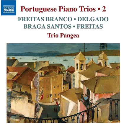 Trio Pangea, Luis de Freitas Branco (1890-1955), Frederico de Freitas (1902-1980), Joly Braga Santos (1924-1988) & Alexandre Delgado (*1965) - Portuguese Piano Trios 2