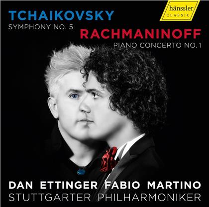 Stuttgarter Philharmoniker, Sergej Rachmaninoff (1873-1943), Peter Iljitsch Tschaikowsky (1840-1893), Dan Ettinger & Fabio Martino - Klavierkonzert 1, Symphony 5