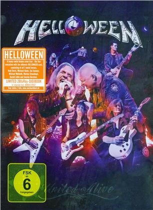 Helloween - United Alive (Digipack, Étui, Édition Limitée, 2 Blu-ray)