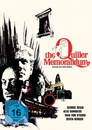 The Quiller Memorandum (1966) (Weiss-Schwarz, Edizione Limitata, Mediabook)