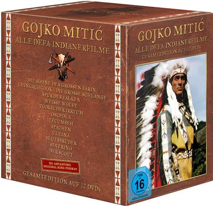 Gojko Mitic - Alle DEFA-Indianerfilme (12 DVDs)