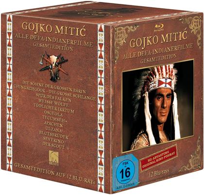 Gojko Mitic - Alle DEFA-Indianerfilme (12 Blu-rays)
