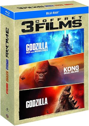 Godzilla / Godzilla 2 - Roi des Monstres / Kong : Skull Island (3 Blu-ray)