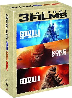 Godzilla / Godzilla 2 - Roi des Monstres / Kong : Skull Island (3 DVDs)