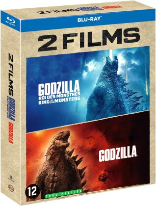 Godzilla (2014) / Godzilla 2 - Roi des Monstres (2019) (2 Blu-rays)