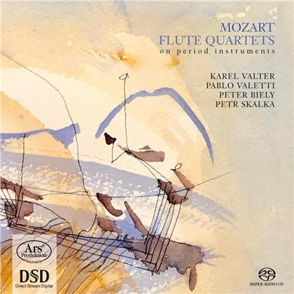 Karel Valter, Pablo Valetti, Peter Biely, Petr Skalka & Wolfgang Amadeus Mozart (1756-1791) - Flute Quartets On Period Instruments