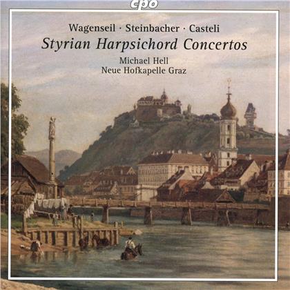 Georg Christoph Wagenseil (1715-1777), Johann Michael Steinbacher, Johann Adam Scheibl, Lucia Froihofer, Michael Hell, … - Styrian Harpsichord Concertos