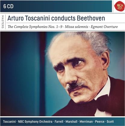 Arturo Toscanini & Ludwig van Beethoven (1770-1827) - Conducts Beethoven (6 CDs)