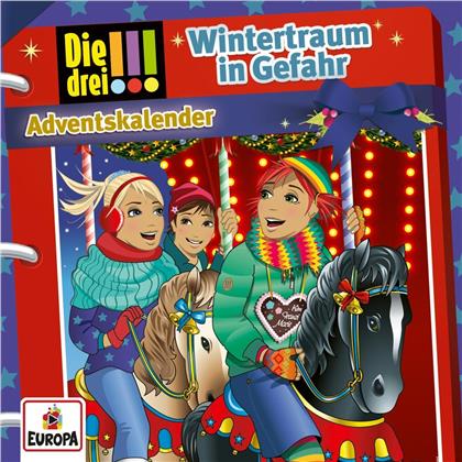 Die Drei !!! - Adventskalender - Wintertraum in Gefahr (2 CDs)