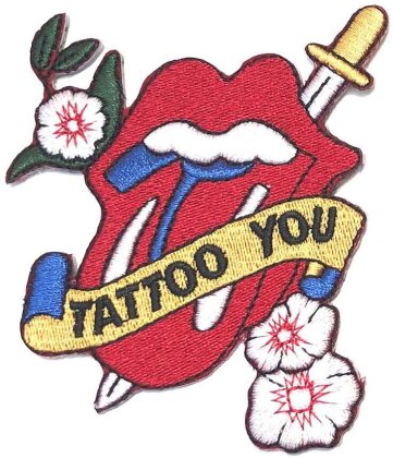 The Rolling Stones Woven Patch - Tattoo You (Medium) - Taglia M