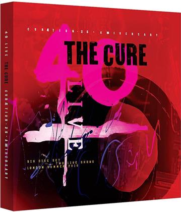 The Cure - Curaetion 25 - Anniversary (Limited Boxset, 2 DVDs + 4 CDs)