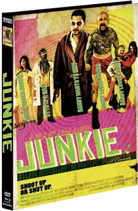 Junkie (2012) (Cover E, Limited Edition, Mediabook, Uncut, Blu-ray + DVD)