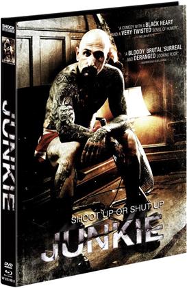 Junkie (2012) (Cover D, Limited Edition, Mediabook, Uncut, Blu-ray + DVD)