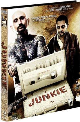 Junkie (2012) (Cover A, Limited Edition, Mediabook, Uncut, Blu-ray + DVD)