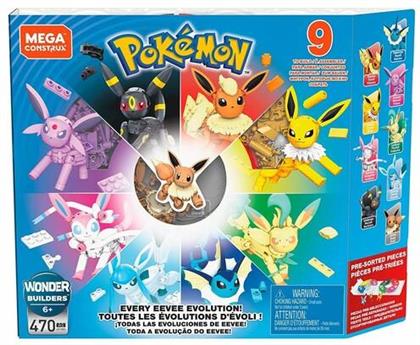 Mega Bloks Pokemon - Pokemon Every Eevee Eevolution Pack Building Toy
