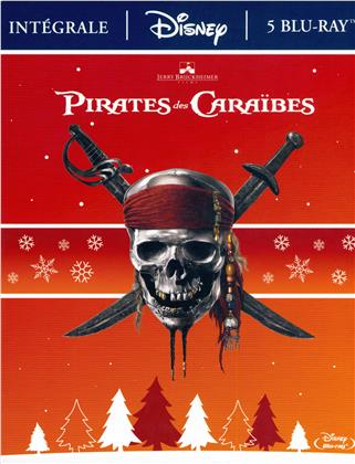 Pirates des Caraïbes 1-5 (Coffret, Édition Limitée, 5 Blu-ray)