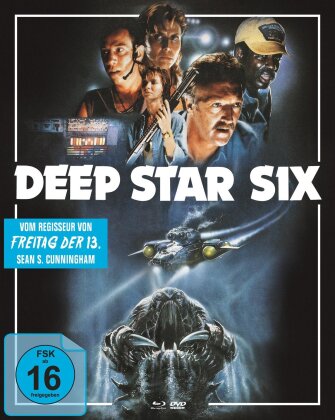 Deep Star Six (1989) (Cover A, Limited Edition, Mediabook, Blu-ray + DVD)