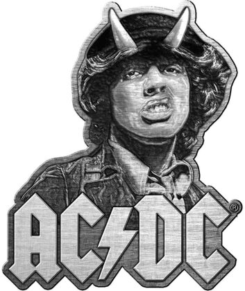 AC/DC Pin Badge - Angus (Die-Cast Relief)