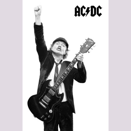 AC/DC Textile Poster - Angus