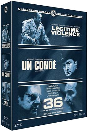 Collection Polars "Le 36" - Légitime violence / Un Condé / 36 Quai des Orfèvres (3 Blu-rays)