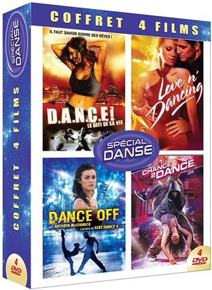 Coffret 4 Films Spécial Danse - D.A.N.C.E ! - Le défi d'une vie / Love n' Dancing / Dance Off / 1 Chance 2 Dance (4 DVDs)