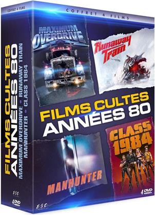Films Cultes Années 80 - Maximum Overdrive / Runaway Train / Manhunter / Class 1984 (4 DVDs)