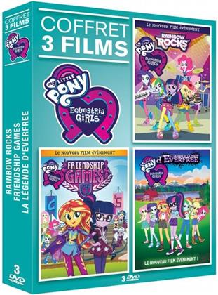 My Little Pony - Equestria Girls - Rainbow Rocks / Friendship Games / La légende d'Everfree (3 DVDs)