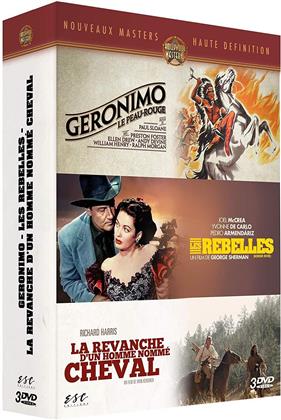 Geronimo / Les Rebelles / La revanche d'un homme nommé cheval (Nouveau Master Haute Definition, 3 DVDs)