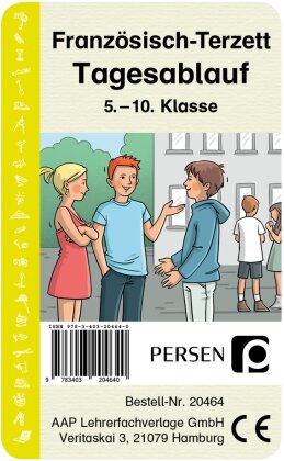 Französisch-Terzett - Tagesablauf (Kartenspiel)