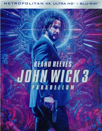 John Wick 3 - Parabellum (2019) (Limited Edition, Steelbook, 4K Ultra HD + Blu-ray)
