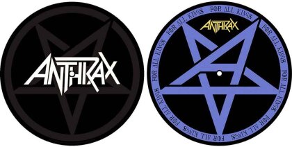 Anthrax Turntable Slipmat Set - Pentathrax / For All Kings