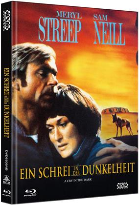 Ein Schrei in der Dunkelheit (1988) (Cover B, Limited Edition, Mediabook, Blu-ray + DVD)