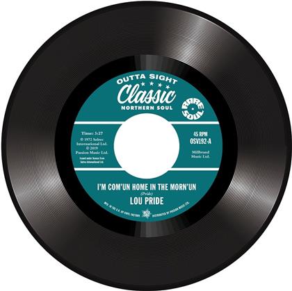 Lou Pride & Don Varner - I'm Com'un In Home In The Morn'un/TearStained Face (7" Single)