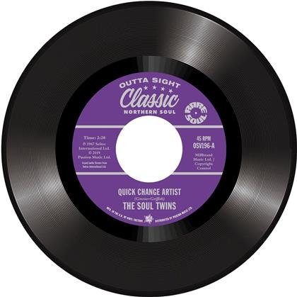 The Soul Twins & N F Porter - Quick Change Artist / Keep On Keeping On (7" Single)