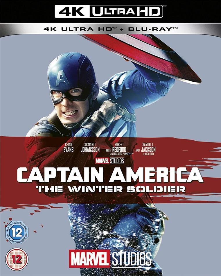 Captain America 2 - The Winter Soldier (2014) (4K Ultra HD + Blu-ray)