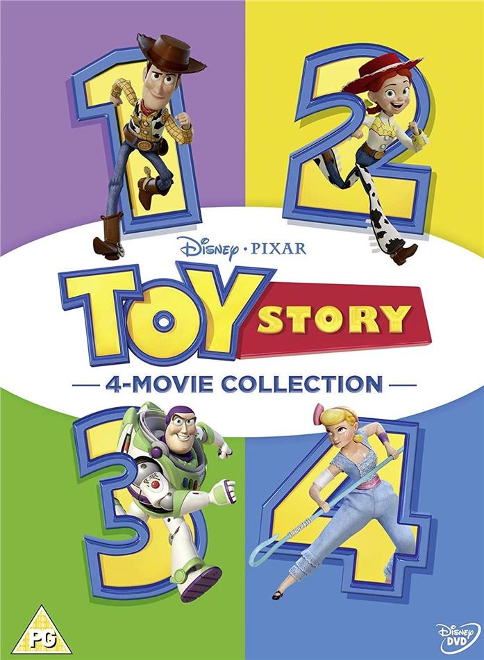 Toy Story 1-4 - 4-Movie Collection (4 DVDs)