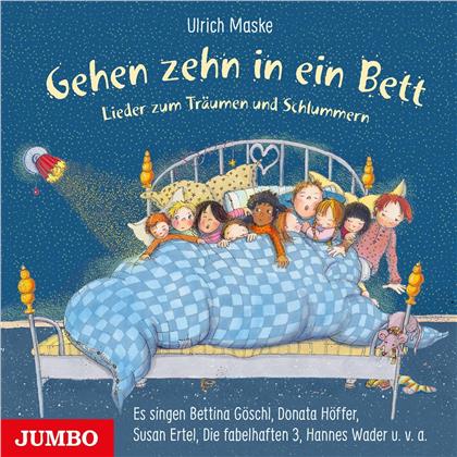 Gehen Zehn In Ein Bett