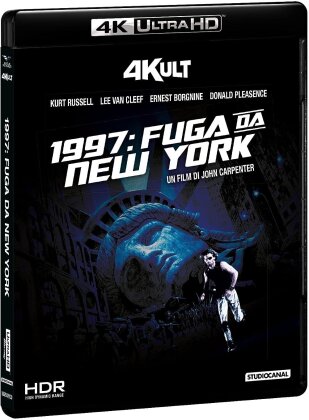 1997 Fuga da New York (1981) (4Kult, 4K Ultra HD + Blu-ray)