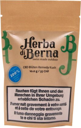 Herba di Berna Remedy Kush (10g) - Outdoor (CBD: 3.1% THC: 0.11%)