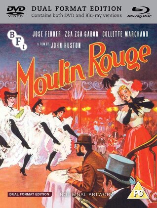 Moulin Rouge (1952) (Dual Format Edition, Restaurierte Fassung, Blu-ray + DVD)