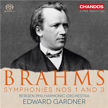Edward Gardner, Johannes Brahms (1833-1897) & Bergen Philharmonic Orchestra - Symphonies Nos 1 And 3 (SACD)