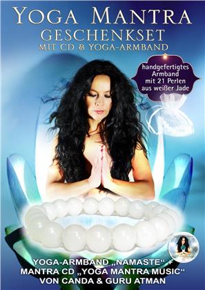 Canda & Guru Atman - Yoga Mantra Geschenkset mit CD & Yoga Armband