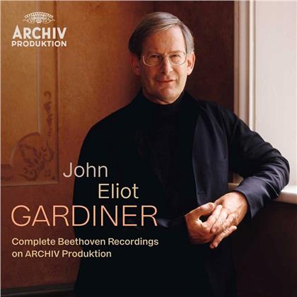 Sir John Eliot Gardiner & Ludwig van Beethoven (1770-1827) - Complete Beethoven Recordings On Archiv Producitons (15 CDs)