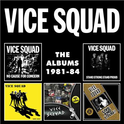 Vice Squad - The Albums 1981-84 (5 CDs)