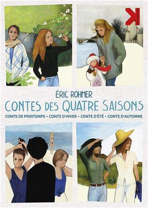 Contes des quatre saisons - Conte de printemps / Conte d'hiver / Conte d'été / Conte d'automne (4 DVD)