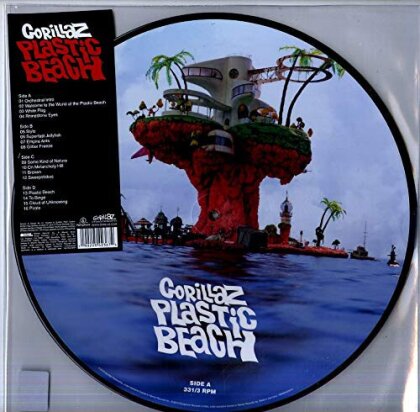 Gorillaz - Plastic Beach (2019 Reissue, Picture Disc, 2 LPs)
