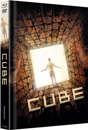 Cube (1997) (Cover C, Limited Edition, Mediabook, Uncut, Blu-ray + DVD)