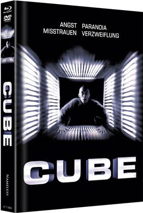 Cube (1997) (Cover A, Limited Edition, Mediabook, Uncut, Blu-ray + DVD)