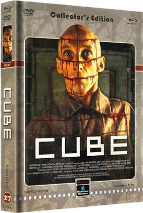 Cube (1997) (Cover D, Limited Edition, Mediabook, Uncut, Blu-ray + DVD)
